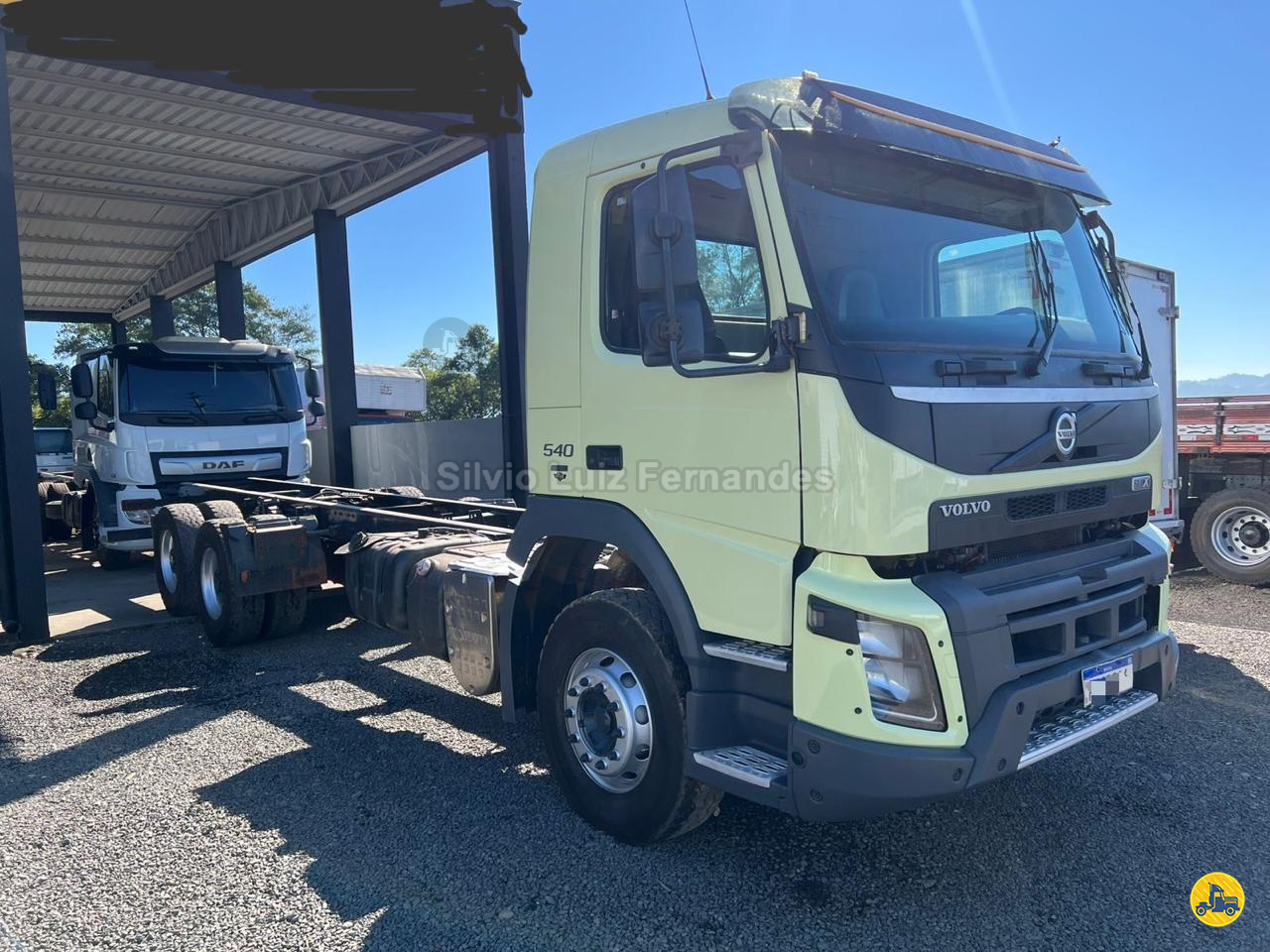 CAMINHAO VOLVO VOLVO FMX 540 Chassis Truck 6x4 Silvio Caminhões TUBARAO SANTA CATARINA SC
